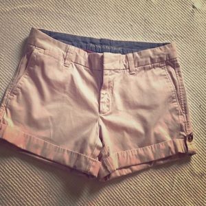 Banana Republic pink 4" shorts (Sz 4)